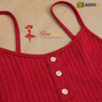 3PC Cute Pajama Set for Women – Tank Top, Wide Leg Pants & Shorts Sleepwear - Image 3