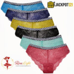 Pack of 3 Full Lace Thong Panties – Elegant & Comfortable Women's Underwear - Image 3