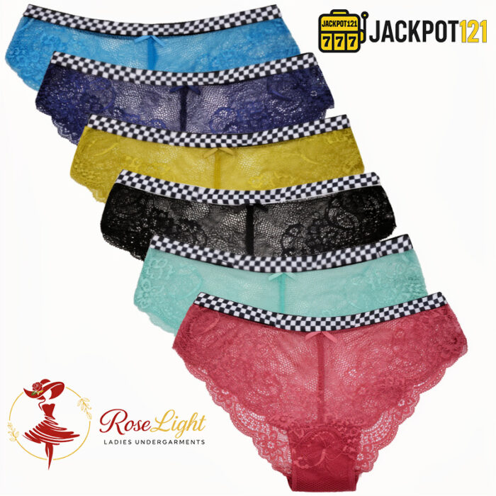 Pack of 3 Full Lace Thong Panties – Elegant & Comfortable Women's Underwear - Image 3