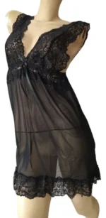 Women’s Elegant & Flirty Pajamas – Lightweight Linen Feel (Spring/Summer) - Image 4