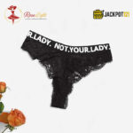 Pack of 2 V-Shape Thong Panties – Lace Low Rise Women's Knickers - Image 4