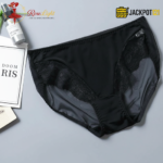 Pack of 3 Nylon Trim Lace Design Panties – Soft Breathable Hi-Cut Women's Underwear - Image 7