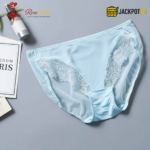 Pack of 3 Nylon Trim Lace Design Panties – Soft Breathable Hi-Cut Women's Underwear - Image 5