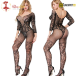 Classic Net Elegance Bodystocking – Fishnet Stretch Fit Lingerie - Image 5