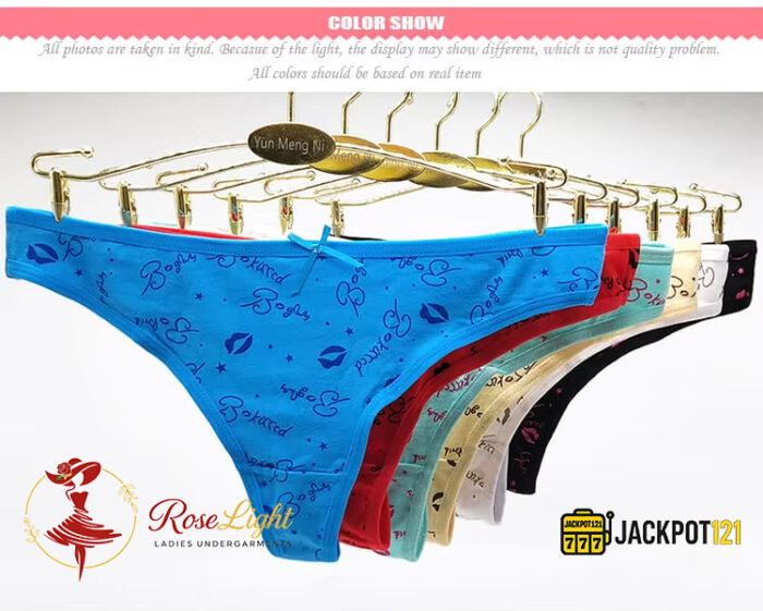 Pack of 3 Cute Printed Seamless Cotton Thong Panties – Soft & Breathable Everyday Wear - Image 7