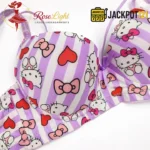Hello Kitty Printed Push-Up Bra – Cute Thin Padded Stylish Daily Wear - Image 3