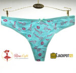Pack of 3 Cute Printed Seamless Cotton Thong Panties – Soft & Breathable Everyday Wear - Image 9