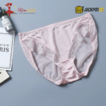 Pack of 3 Nylon Trim Lace Design Panties – Soft Breathable Hi-Cut Women's Underwear - Image 6