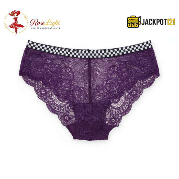Pack of 3 Full Lace Thong Panties – Elegant & Comfortable Women's Underwear - Image 7