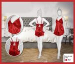2 Piece Inner Top & Short Silk Cami Set – Bridal Nightwear Collection - Image 4