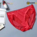 Pack of 3 Nylon Trim Lace Design Panties – Soft Breathable Hi-Cut Women's Underwear - Image 8