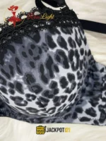 Diana Rose Leopard Print Demi Cup Push-Up Bra - Image 15