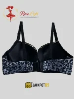 Diana Rose Leopard Print Demi Cup Push-Up Bra - Image 18