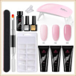 Poly Gel Nail Set - High Quality - With UV Led Nail Lamp , Nails Poly Gel Nail Set - High Quality - With UV Led Nail Lamp , Nails - Image 2