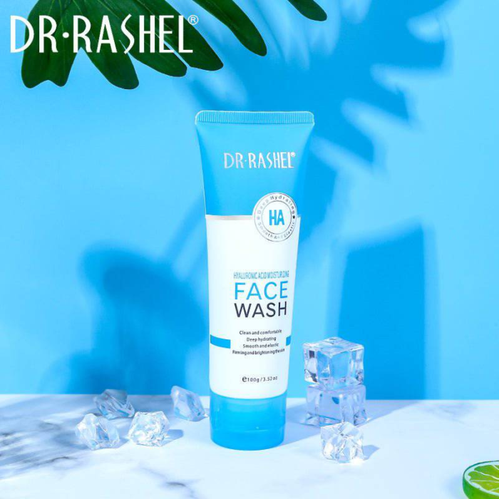DR RASHEL Hyaluronic Acid Moisturizing and Smooth Face Wash - 100g - Image 2
