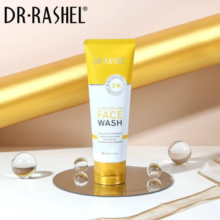 DR RASHEL Product New 24K Gold Anti-Aging Face Wash 100g - Image 2