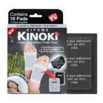 Kiyome Kinoki Detox Foot Pads - Soothing Wormwood Scent - for Cleansing Remove Toxins,10 Pads Charcoal Deep Cleansing Detoxify Blood Circulation Foot Pad,Stress & Pain Relief Sleep Patch for Men & Women,Weight loss & Detoxification (Charcoal10 Pads) - Image 9