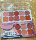 Miss Rose 10-Colors Clover Blusher Palette