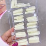 100 Pcs Coffin Nail Tips Long Ballerina | Full Cover Acrylic False Nails 10 Sizes - Image 2