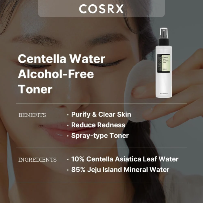 COSRX Centella Water Alcohol-Free Toner - Image 3