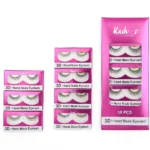Kashees 3D Handmade Eyelashes – Luxurious & Reusable Lashes