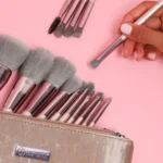 Lavish Elegance brush set 15 piece with cosmetic bag - Image 4
