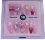 Kathleen – 5D Fashion Nails (10PCS) - 1 Pack - Image 5