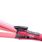 Nova 2-in-1 Hair Beauty Set | Hair Curler & Straightener for Salon-Quality Styling