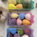 6-piece set of PAORA brand makeup sponges/powder puffs