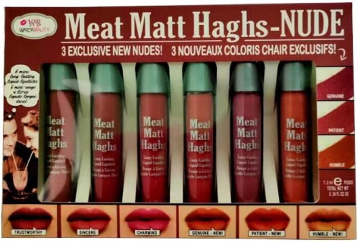 Meat Matt Haghs 6 Pcs Matte Liquid Lipstick Set - Image 2