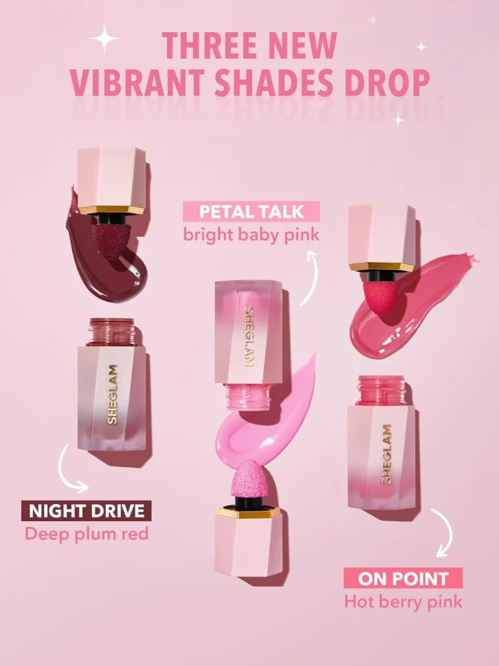 SHEGLAM Color Bloom Matte Liquid Blush | Long-Lasting Natural Flush - Image 3