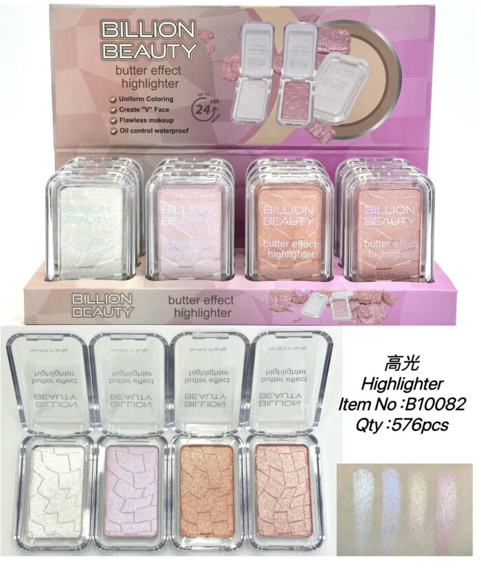 Billion Beauty Butter Effect Highlighter set of 4 - Image 2