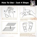 Kiyome Kinoki Detox Foot Pads - Soothing Wormwood Scent - for Cleansing Remove Toxins,10 Pads Charcoal Deep Cleansing Detoxify Blood Circulation Foot Pad,Stress & Pain Relief Sleep Patch for Men & Women,Weight loss & Detoxification (Charcoal10 Pads) - Image 4