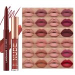 Nude Lipgloss Set (12 Pcs) – Long Lasting | Non-Sticky | High Shine Natural Finish - Image 2