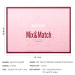 BAISEN DIARY All in One Eyeshadow Makeup Palette with Highlight Blush Contour, High Pigmented Natural Nude Matte Shimmer Glitter Smokey Eye Shadow Easy To Blend - Image 4