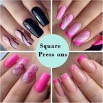 Colorful Artificial Fake Nails Acrylic Full Cover Nail Tips Artificial Fingernails 12 Colors for Women Teen Girls