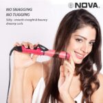 Nova 2-in-1 Hair Beauty Set | Hair Curler & Straightener for Salon-Quality Styling - Image 4