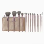 Lavish Elegance brush set 15 piece with cosmetic bag - Image 5