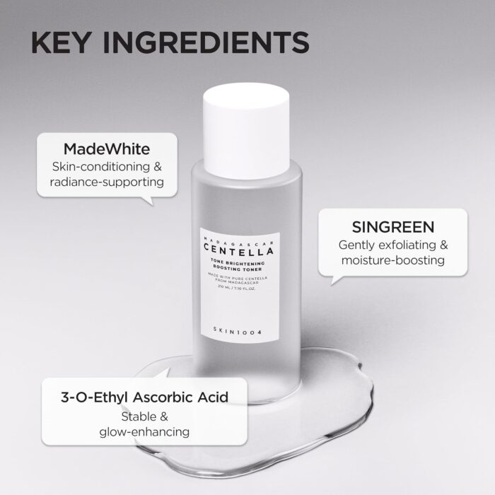 SKIN1004 Madagascar Centella Tone Brightening Boosting Toner 7.10 fl.oz - Image 7
