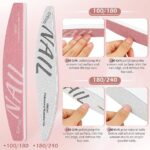 MIXUEER 2 In 1 Nail Filer + Buffer for Smooth & Shiny Nails - Image 3