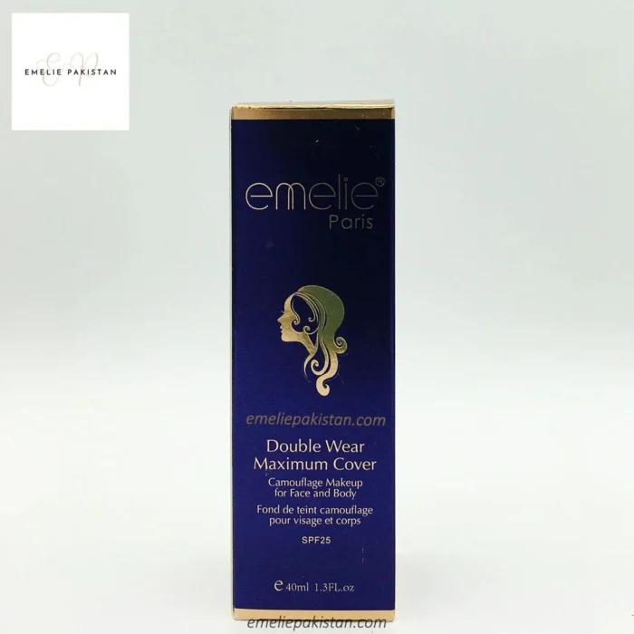 Emelie Paris Double Wear Maximum Cover Foundation. - Image 2