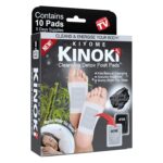 Kiyome Kinoki Detox Foot Pads - Soothing Wormwood Scent - for Cleansing Remove Toxins,10 Pads Charcoal Deep Cleansing Detoxify Blood Circulation Foot Pad,Stress & Pain Relief Sleep Patch for Men & Women,Weight loss & Detoxification (Charcoal10 Pads) - Image 2