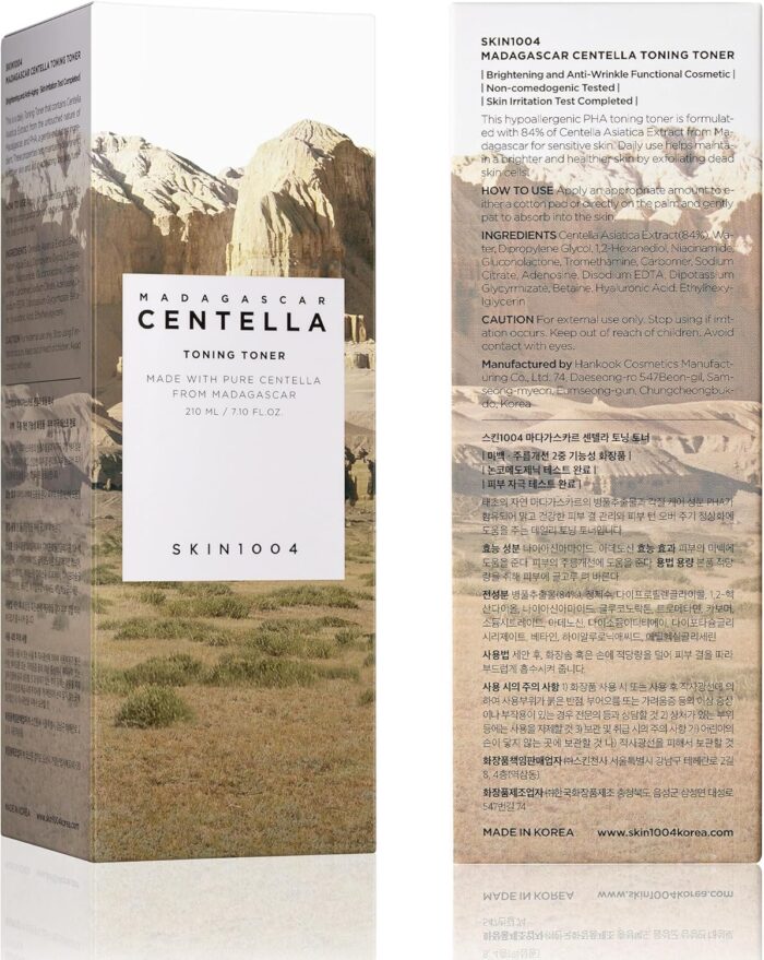 Skin1004 Centella Asiatica Toning Toner - Gentle Exfoliating PHA Toner (210ml or 7.1 fl. oz) - Image 11