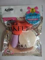 Keli 6-in-1 multicolour makeup sponge and powder puff set - Image 2