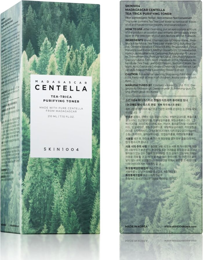 SKIN1004 Madagascar Centella Tea Trica Purifying Toner - Image 8