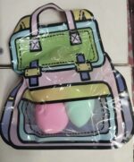 Cartoon Handbag Makeup Sponge Duo