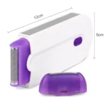 Finishing Touch Electric Hair Removal Device for Women | Painless Rechargeable Shaver with Sensor Light