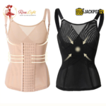 Adjustable Straps Front Hook Tummy Slimming Shapewear - Image 9