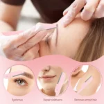 Beauty Tool Pink Eyebrow Razors | Facial Hair Remover - Image 2