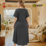 Elegant Lace Detail Soft Satin Nighty – Everyday Luxury Comfort - Image 3